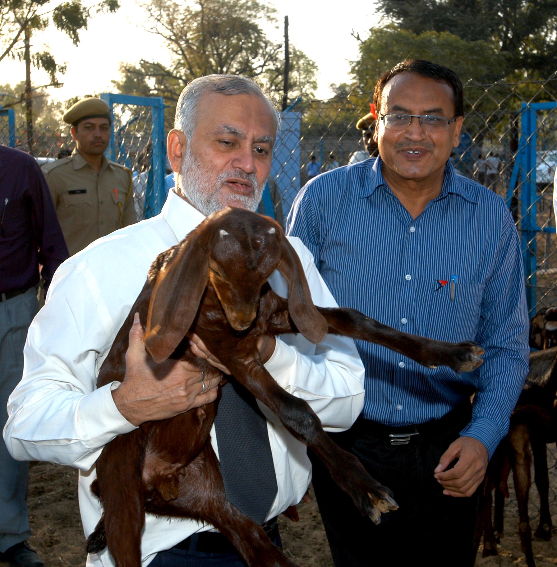 Visit to Goat Sector